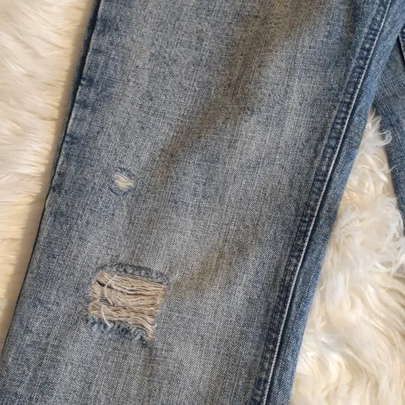 Crooks & Castles Distressed Denim Blue Size 32X32 Streetwear Edge Urban Jeans - Picture 9 of 11